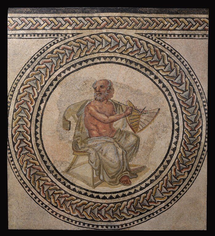 Historical portrait of Anaximander