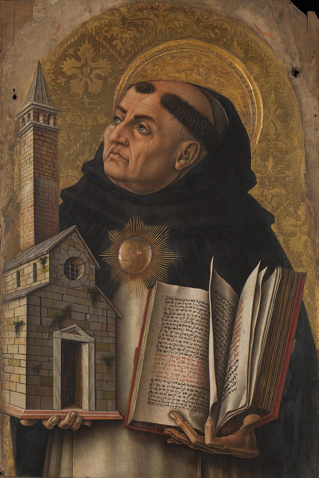 Historical portrait of Thomas Aquinas