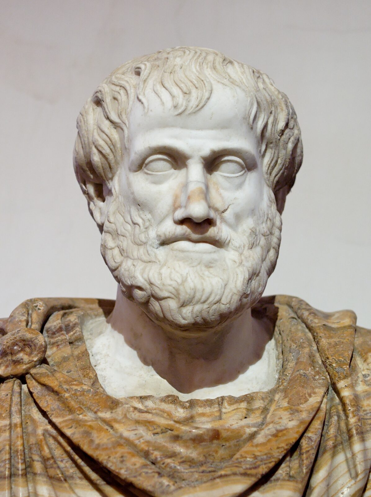 Historical portrait of Aristotle