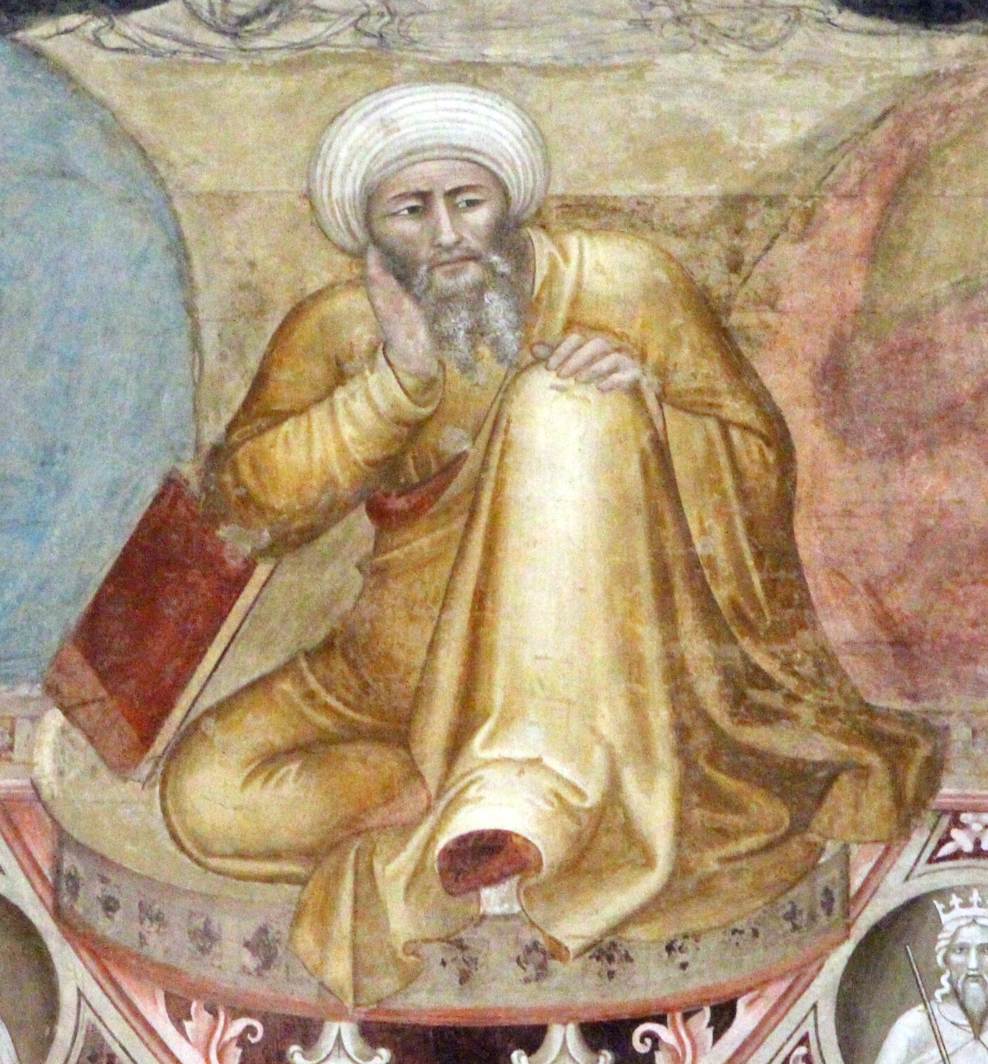 Historical portrait of Averroes (Ibn Rushd)