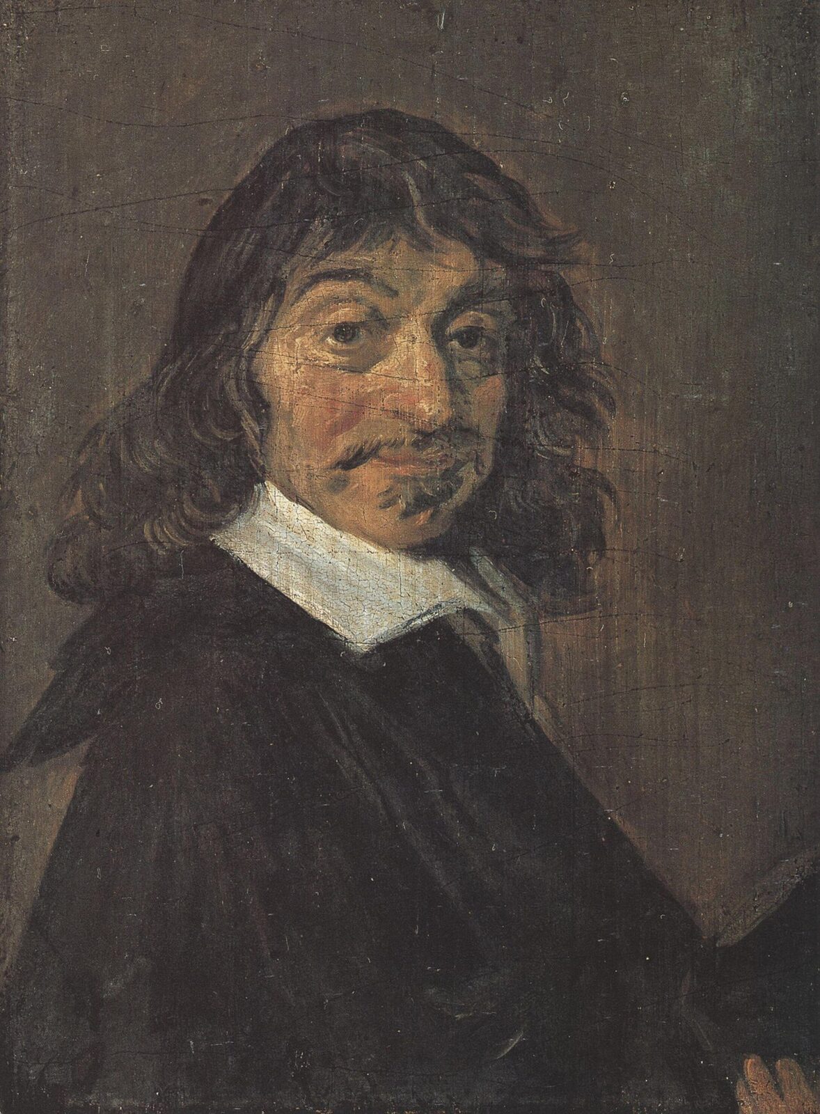 Historical portrait of René Descartes