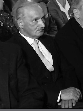 Historical portrait of Martin Heidegger