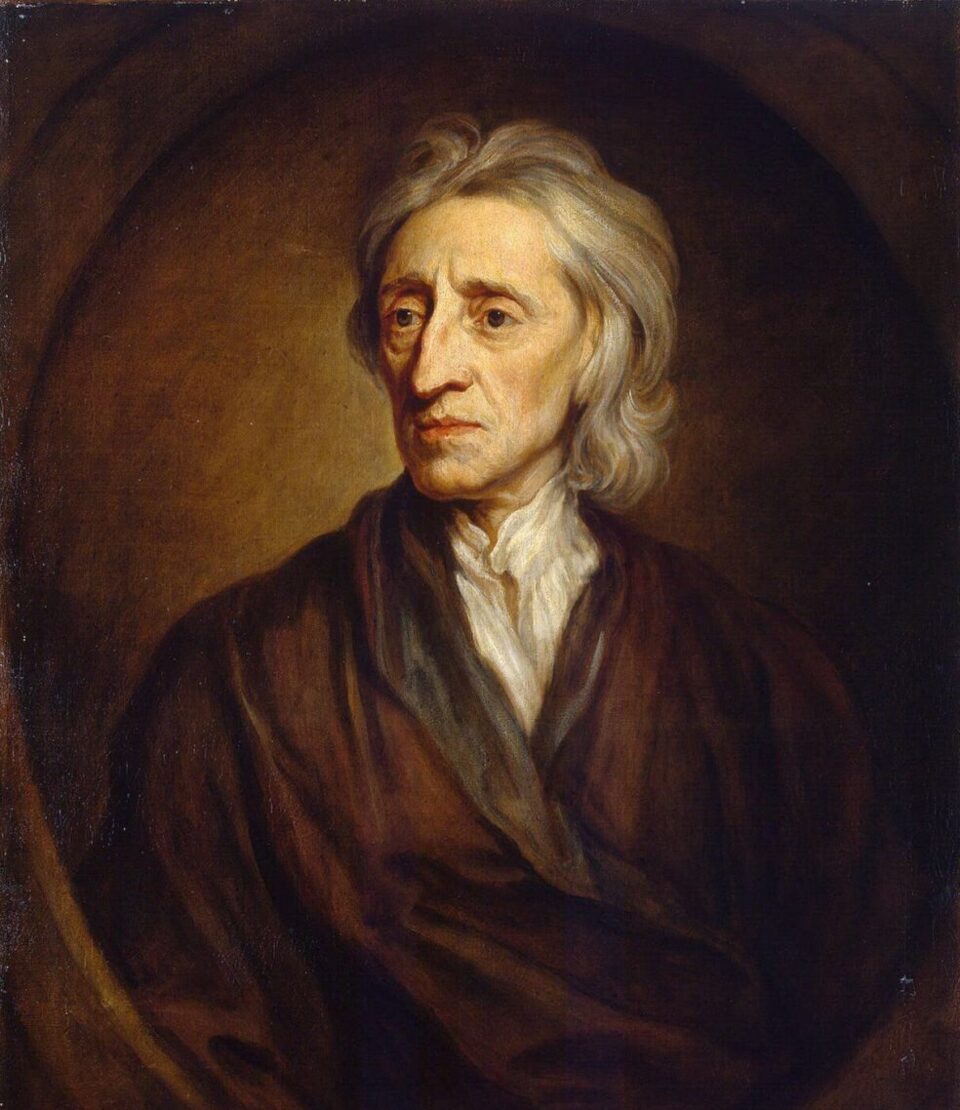Historical portrait of John Locke