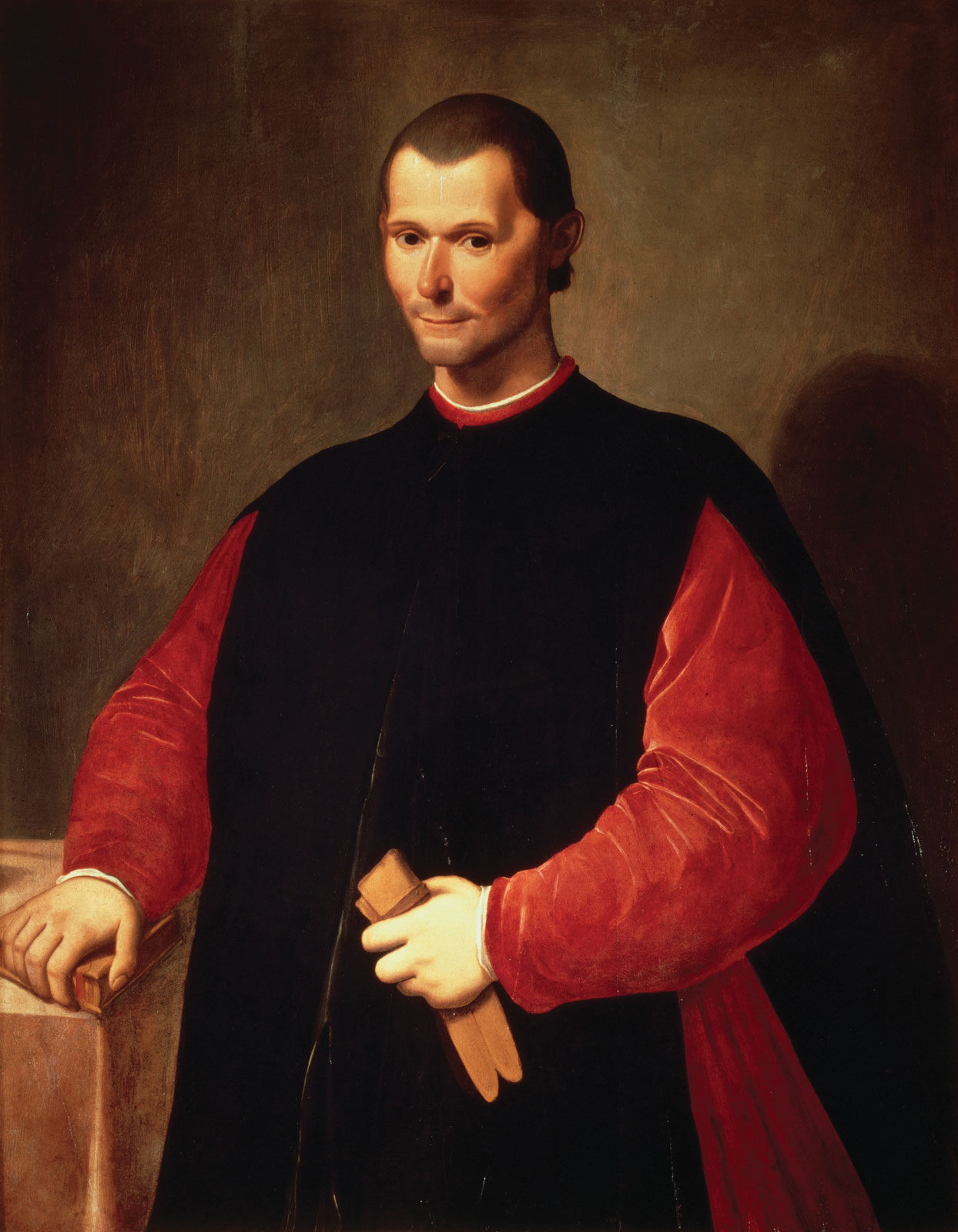Historical portrait of Niccolò Machiavelli