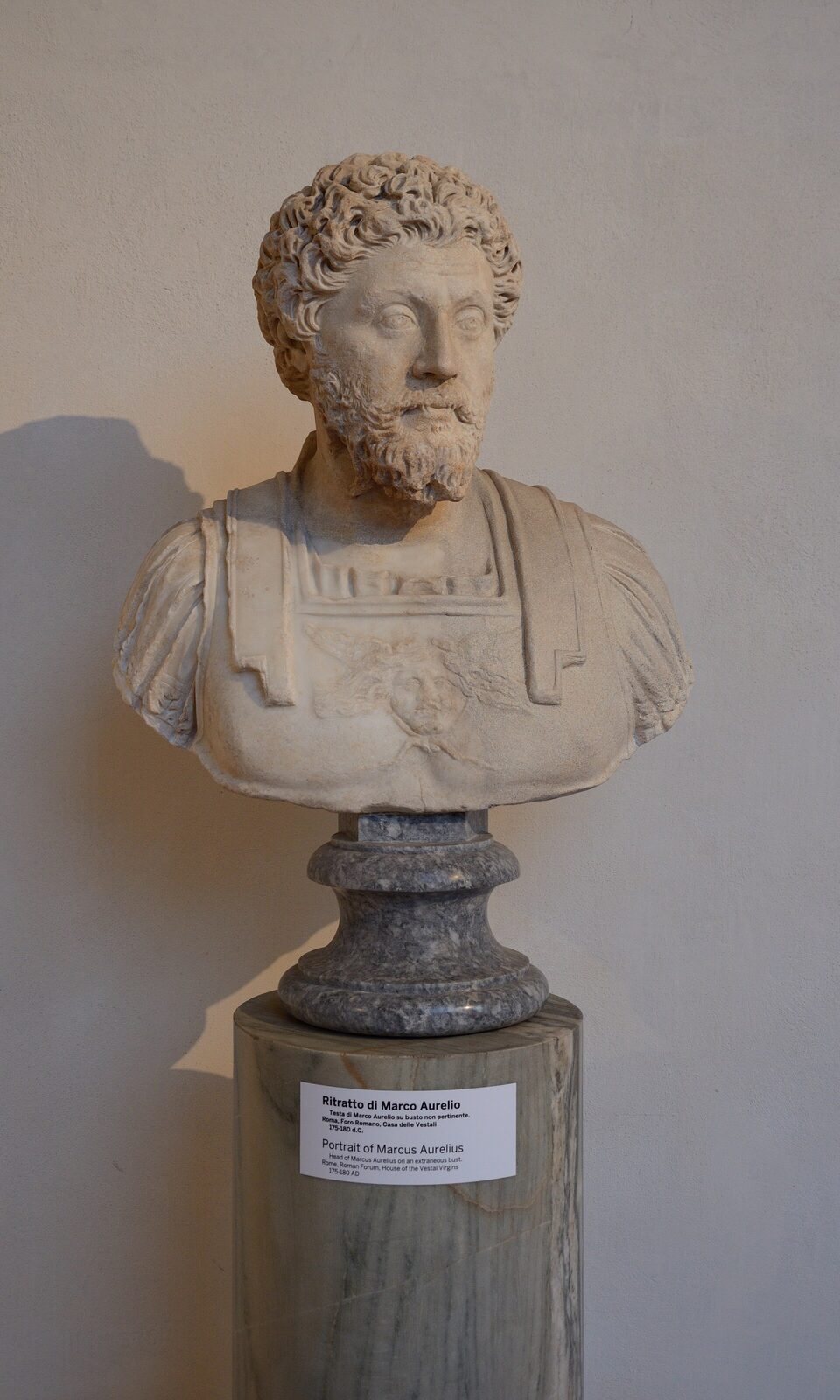 Historical portrait of Marcus Aurelius