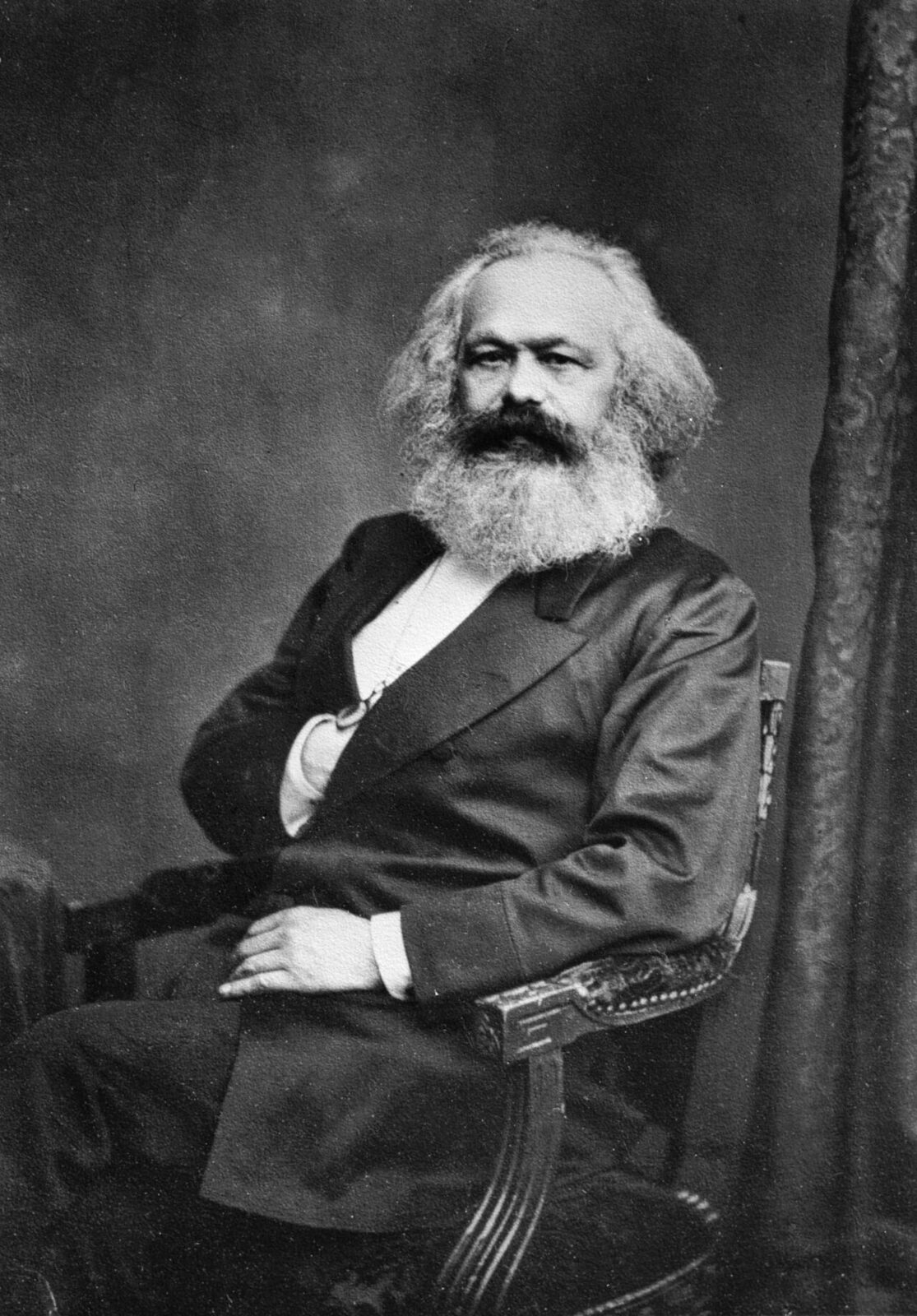 Historical portrait of Karl Marx