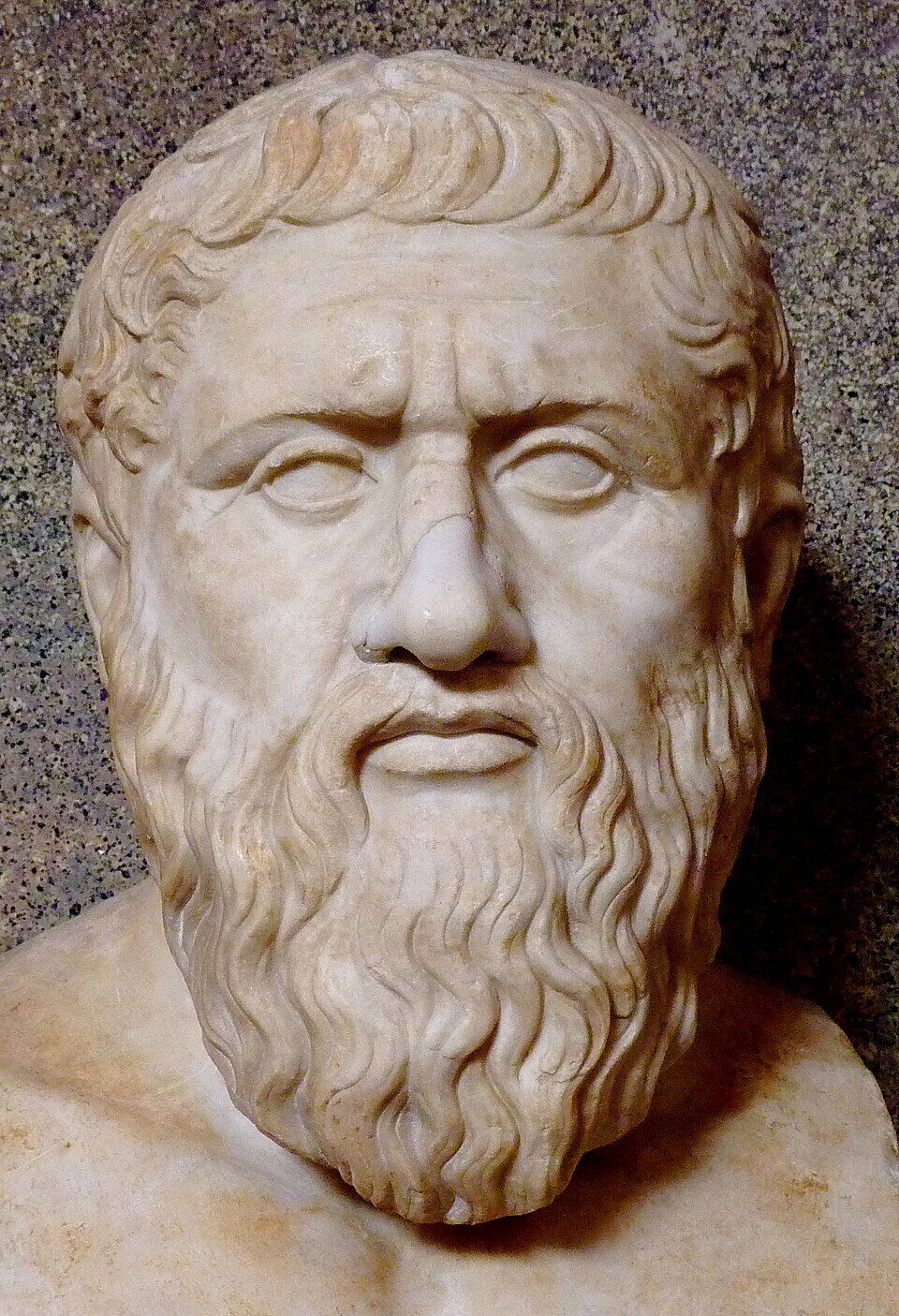 Historical portrait of Plato