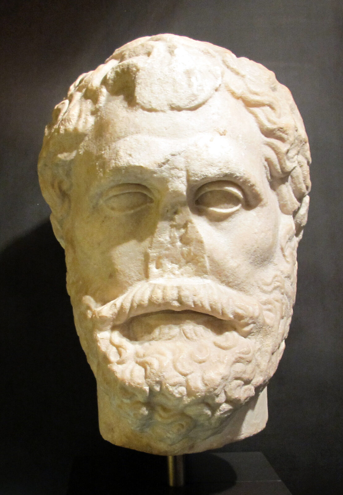 Historical portrait of Thales