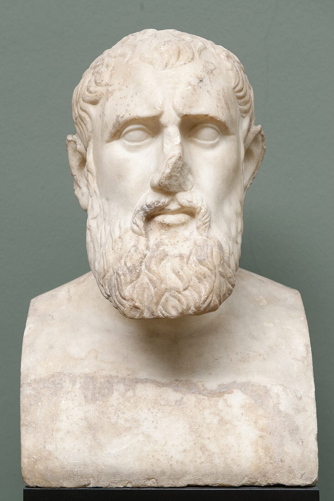 Historical portrait of Zeno of Citium